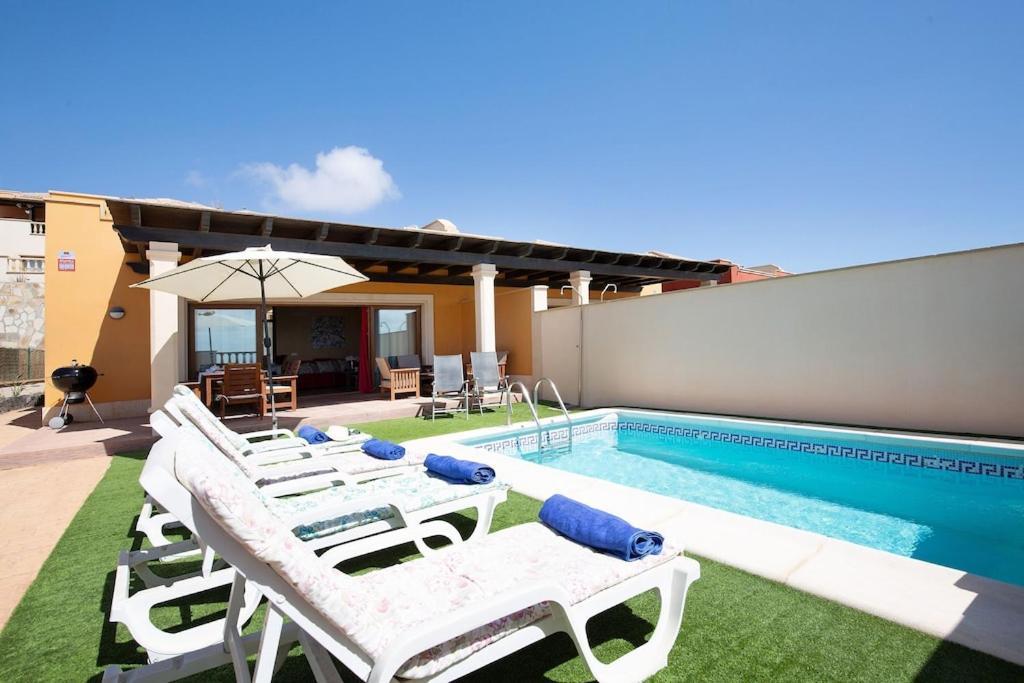Villa Carmen Caleta De Fuste Eksteriør billede